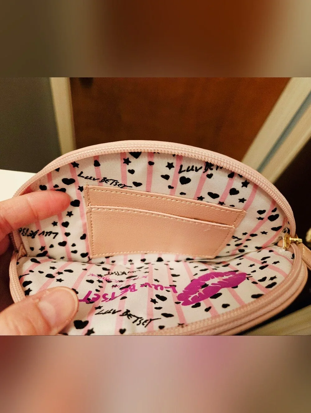 Luv Betsey By Betsey Johnson Cat Wristlet
